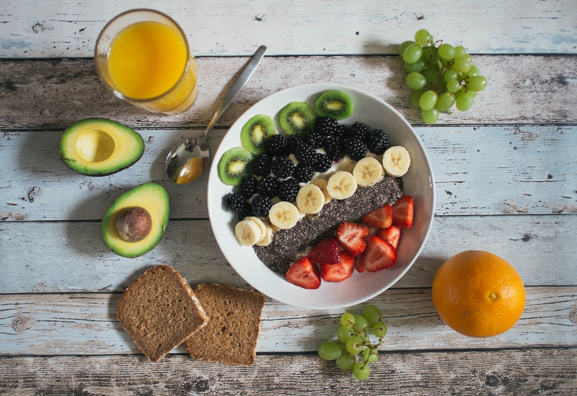 Gesundes Einkaufen und Meal Prep
